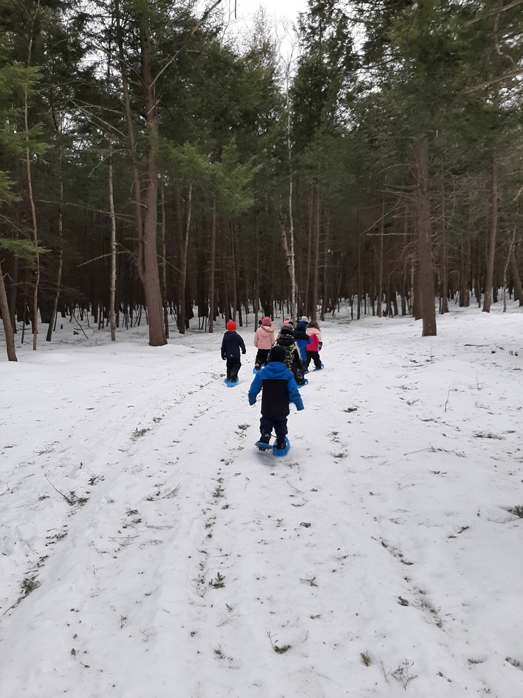 Another Nice Day of Snowshoeing at Ella P. Burr