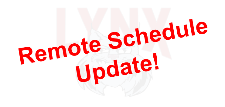 MA Remote Schedule (Jan. 19-22)
