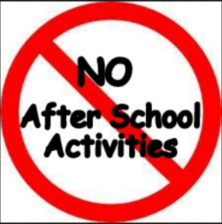 No After School Activities February 13