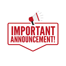 Important Announcement from Superintendent Skorapa!