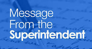 Important Announcement from Superintendent Skorapa!