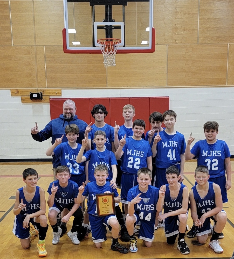 MJHS Boys B Basketball: 2023 Penquis League B-team Champions ...