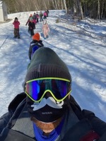 Snowshoeing at Ella P. Burr!