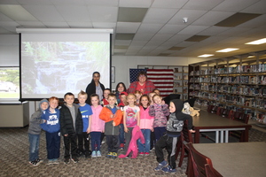 Miss Crockett's Class Visits the MA Library