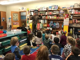 Kindergarten Class Learns about Trees