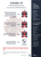 Covid-19 Pre-Screening Tool for Attendance