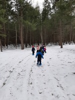 Another Nice Day of Snowshoeing at Ella P. Burr