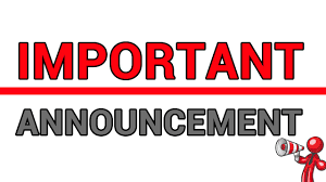 Important Announcement from Superintendent Skorapa! 11/30/2020