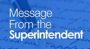 Important Announcement from Superintendent Skorapa!