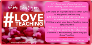 National #LoveTeaching Campaign