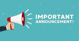 Important Announcement from Superintendent Skorapa!