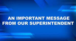 Important Back to School Announcement