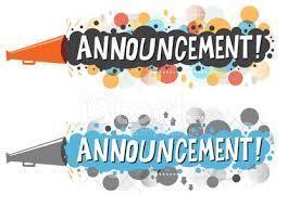 Announcement from Superintendent Skorapa!