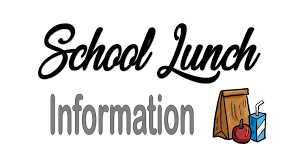 School Lunch Update!